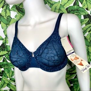 Retro Y2K Vanity Fair Bra Women's Size 36B Sheer Brilliance Seamless Cups 2000s